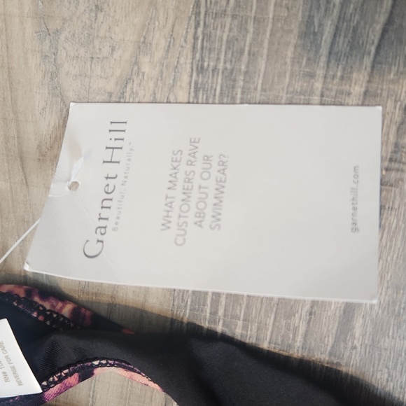 NWT Garnet Hill‎ Boheme Bikini Bottom Size 4 - Picture 6 of 8